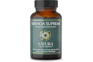 Natura Health Products - Serenoa Supreme - Supports Healthy Prostate Function - 60 softgels