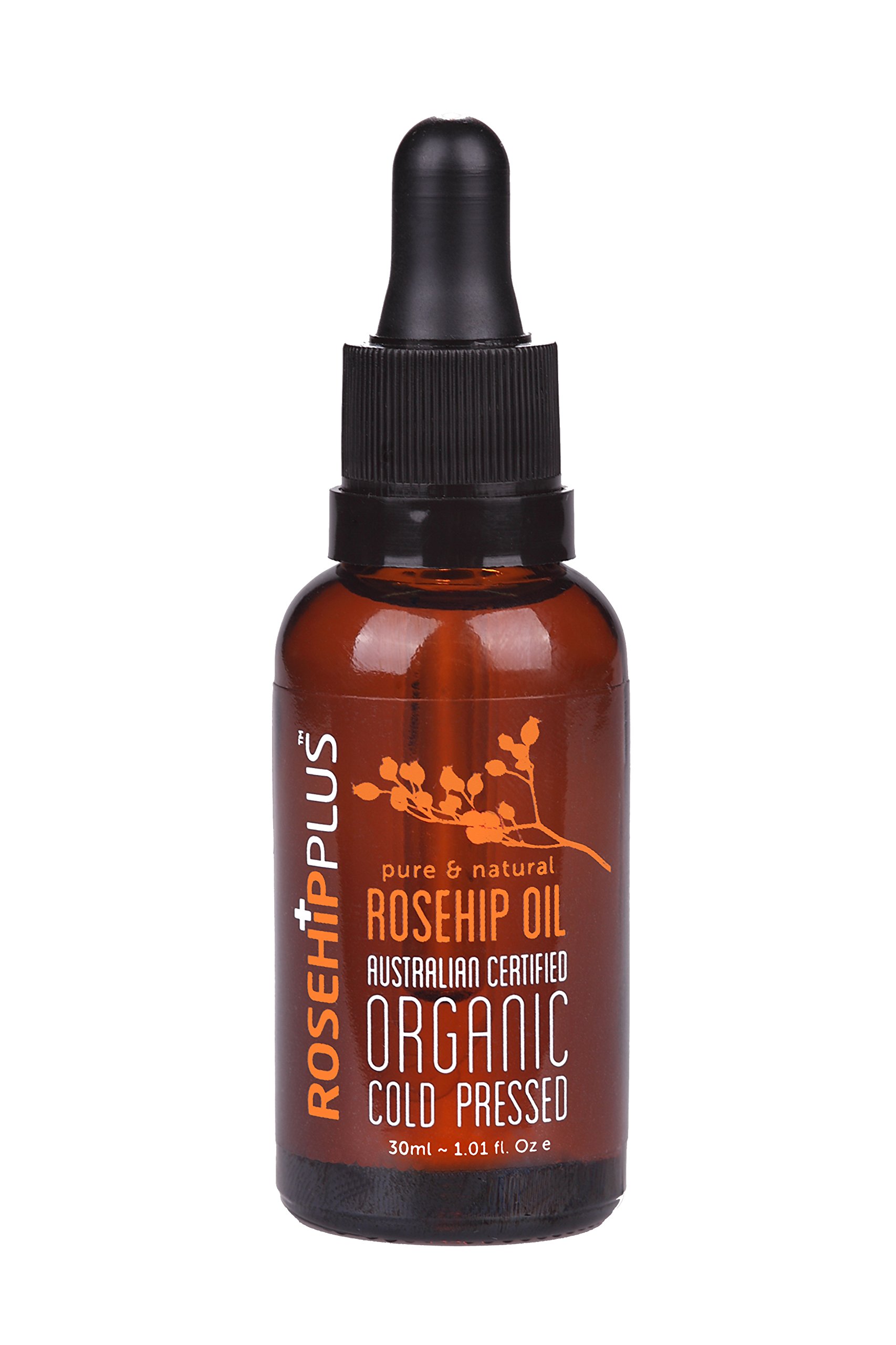RosehipPLUS Australian Certified Organic Rosehip Oil, 30 ml