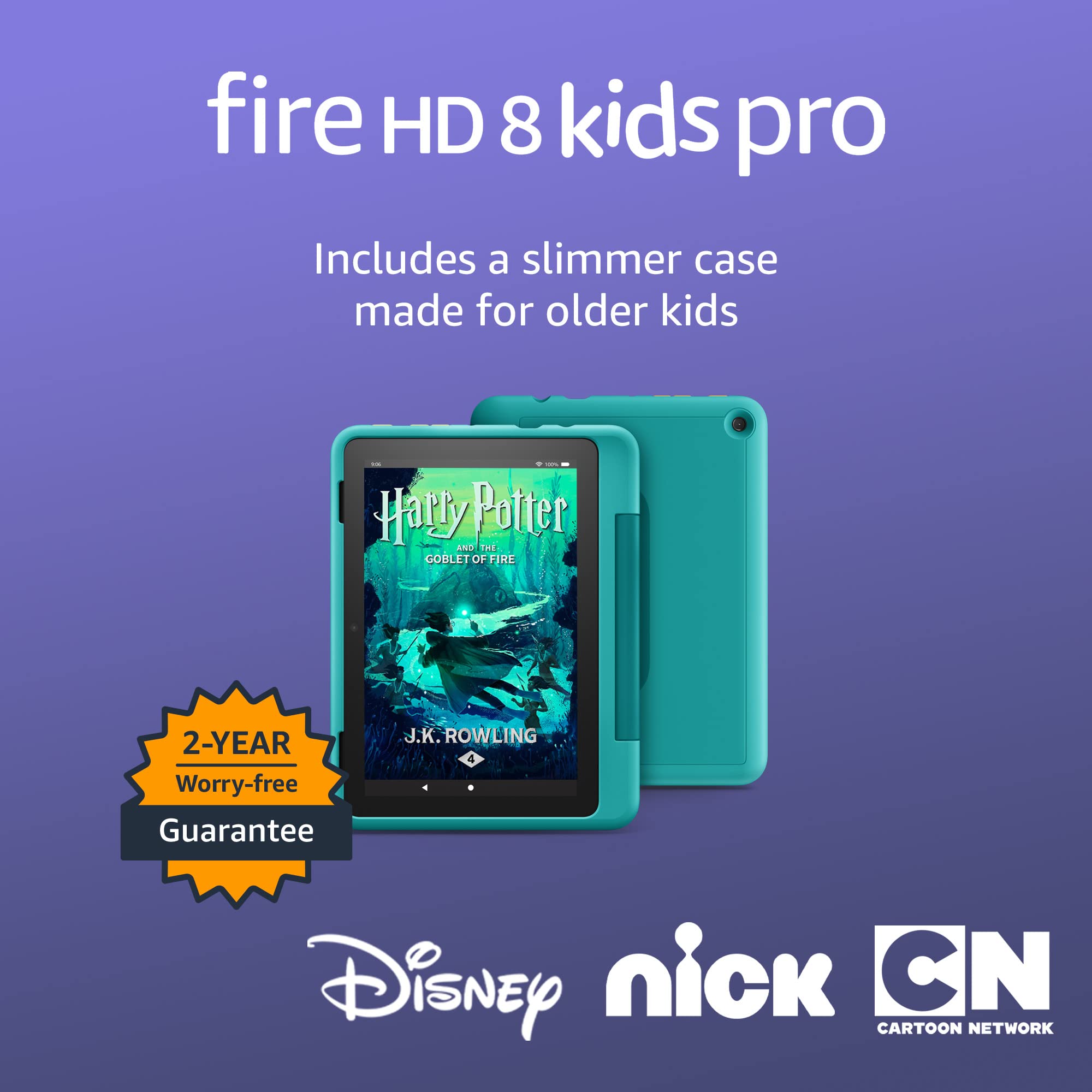 Amazon Fire HD 8 Kids Pro tablet- 2022, ages 6-12 | 8