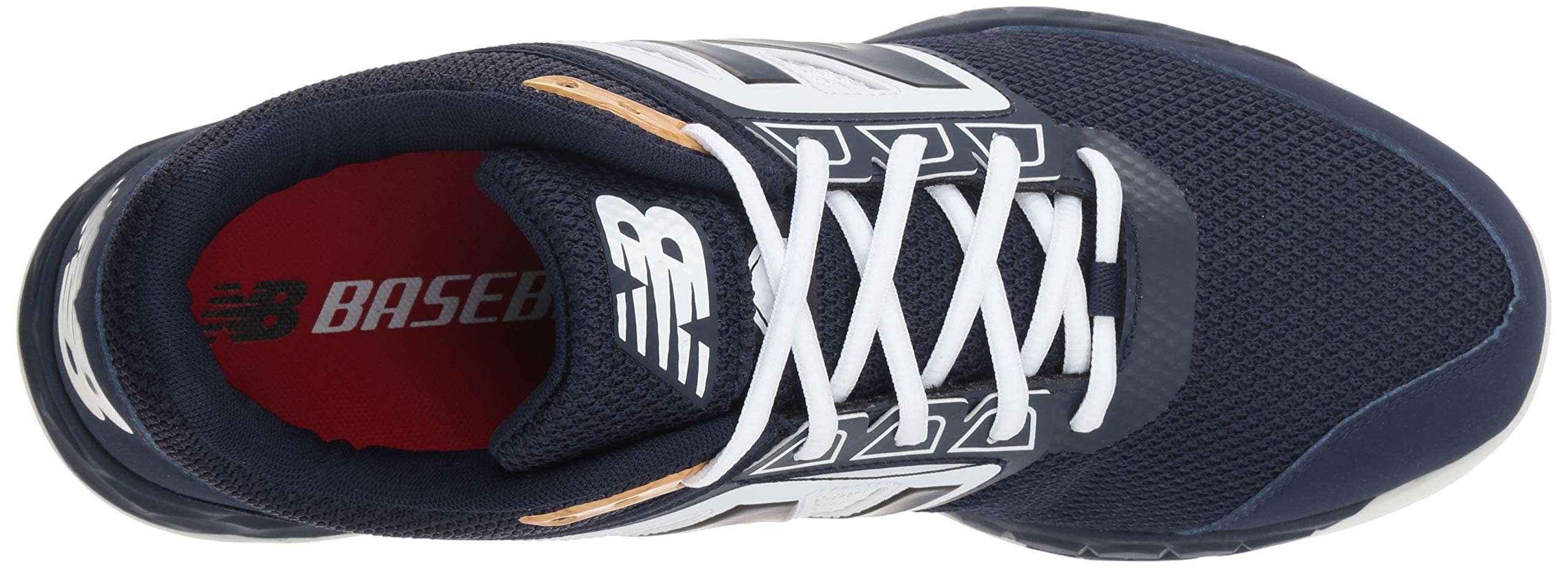 3000v4 Turf Baseball Shoe, Navy/White 