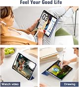 TiMOVO Case iPad 11th Gen 11" 2025 10th Gen 10.9" 2022 Slim Stand Auto Sleep view 7