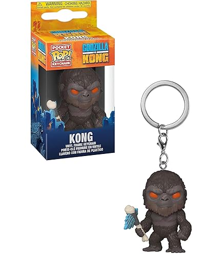 Amazon.com: Funko Pop! Keychain: Godzilla Vs Kong - Godzilla