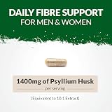 Nu U Nutrition Psyllium Husk Capsule 1400mg Vegan 240 cap UK Made view 2
