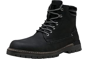 Jousen Mens Boots Fashion Casual Boot Hiking Zipper Chukka Boots for Men