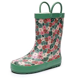 LANCDON Toddler Rain Boots for Boys and Girls