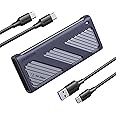 UGREEN 40Gbps M.2 NVMe SSD Enclosure with Cooling Fanwith&Anti-Drop Cover, Compatible with Thunderbolt 4/3 USB4/3.2/3.0/2.0 for M1 M2 Pro, Supports M and B&M Keys and Size 2230/2242 /2260/2280 SSDs