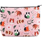 XYANFA Guinea Pig Makeup Bag - Cute Animal Zipper Pouch Gifts For Girls & Women Lovers