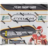 2025 Panini Prizm Football No Huddle Trading Card Box (1 No Huddle Prizm Autographs Per Box)