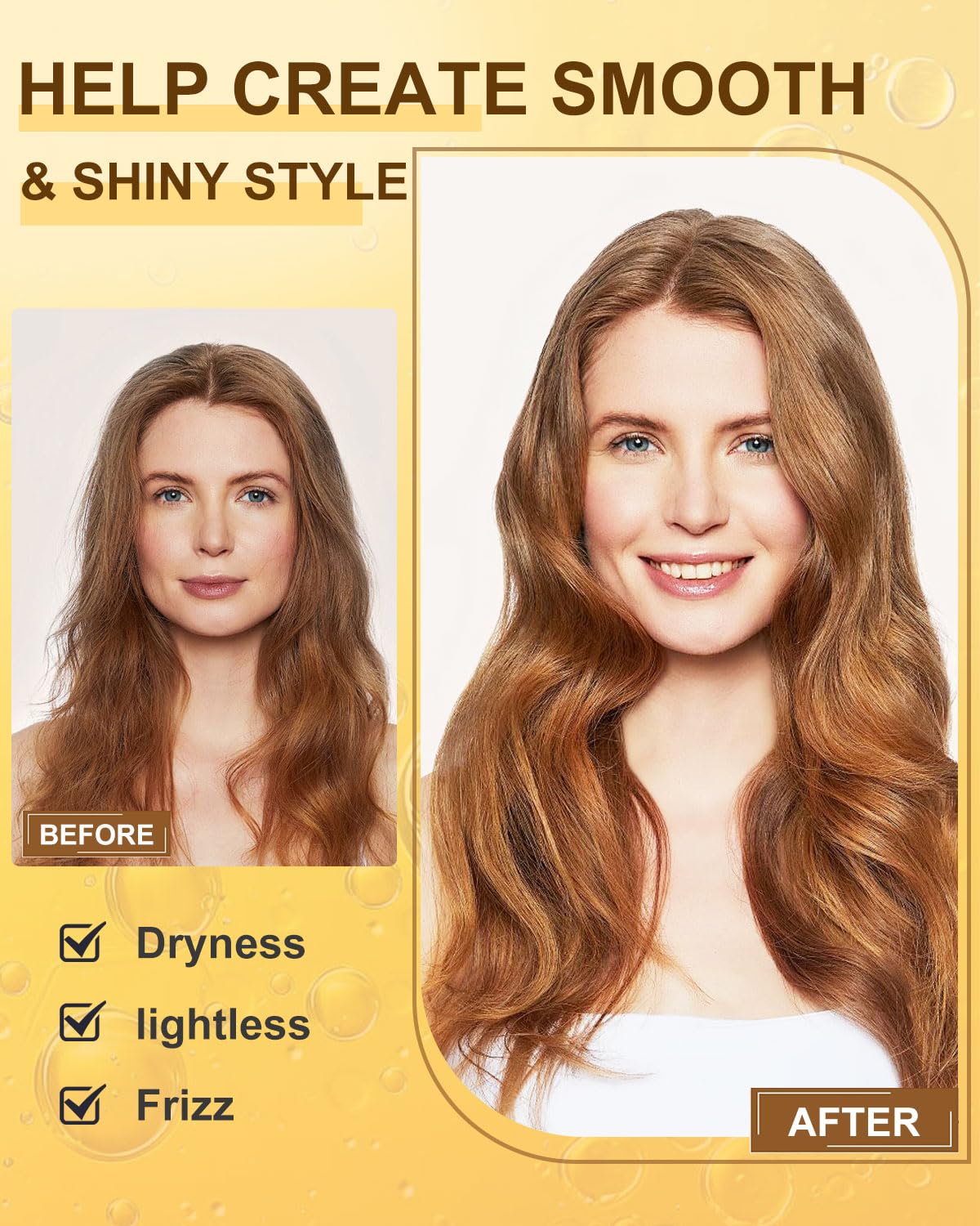 Styling Cream, Non-greasy Smoothing Cream for Women & Kids Curl Defining, Fragrance-Free Flyaway Control for Frizz & Baby Hair, Styling Products for Slick Back, Bun, Ponytail, Braiding