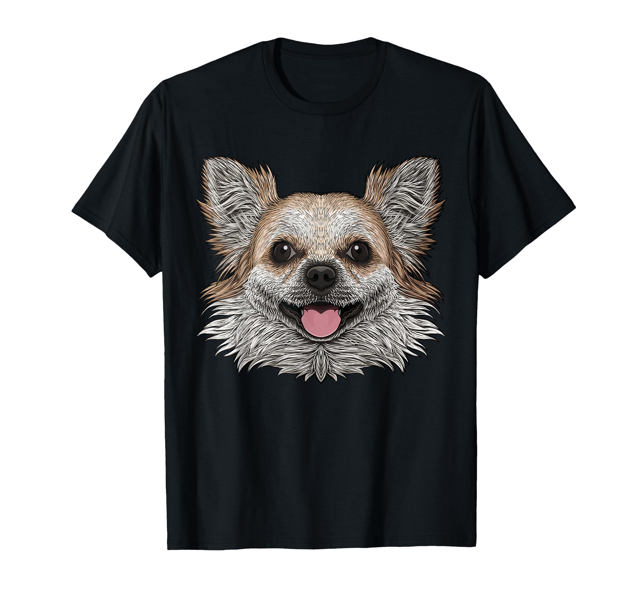 Chihuahua Face Cute Chihuahua Dog Breed Animal For Kids Boys T-Shirt