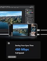 Yosou USB C Charger Cable 1M 2 Pack Type C Fast Charging 3A Nylon Braided Lead view 5