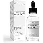 Asterwood Matrixyl 3000 + Argireline Serum for Face - Multi Peptide Serum with Hyaluronic Acid - Anti-Aging, Wrinkle Reducing, Collagen Boosting - Fragrance-Free - 1 Fl Oz