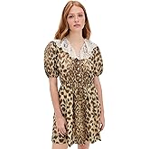 Sea Women's Claude Print Lace Collared Dress