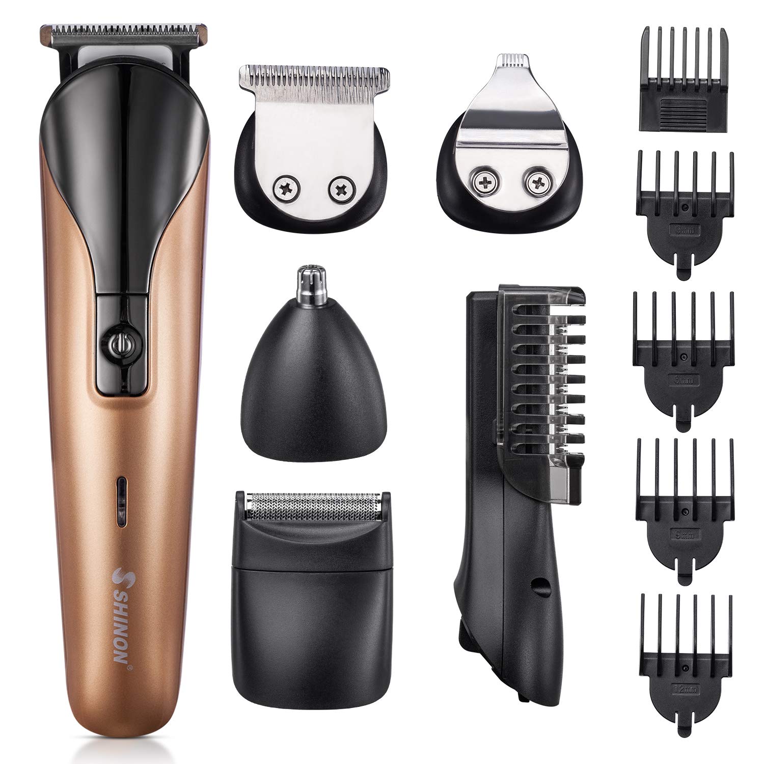 6 in 1 Hair Clipper Nose Hair Trimmer and Precision Trimmer, Waterproof