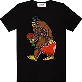 Arvilhill Men Valentine's Day Crewneck Shirt Trendy Graphic T-Shirts (S-3XL)