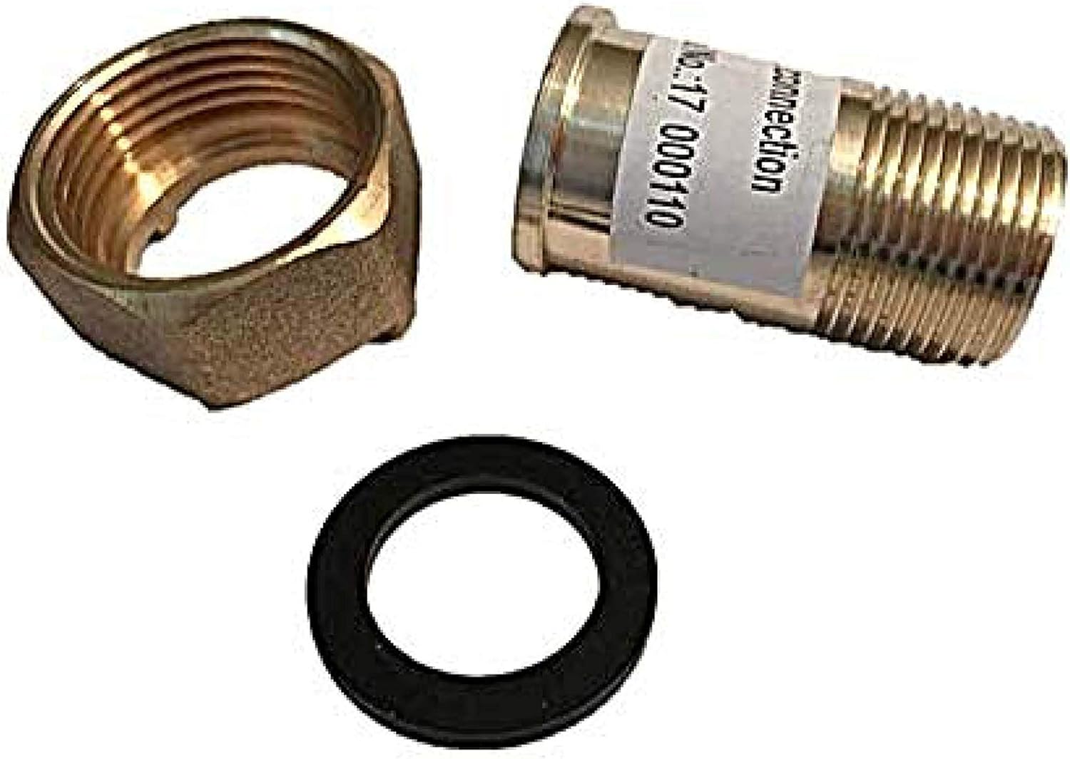 DAE C75NL 1pcs 3/4" Lead Free Water Meter Coupling, 3/4" Male NPT, 1