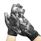 MIG4U Shower Scrub Gloves Exfoliating for Women and