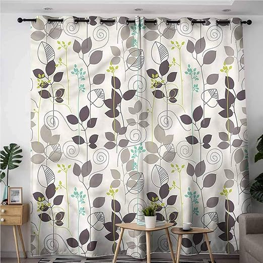 Amazon Com Be Sun Living Room Bedroom Window Curtains Floral