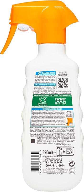Delial Sensitive Advanced Spray Protector Corporal FPS50, 270 ml
