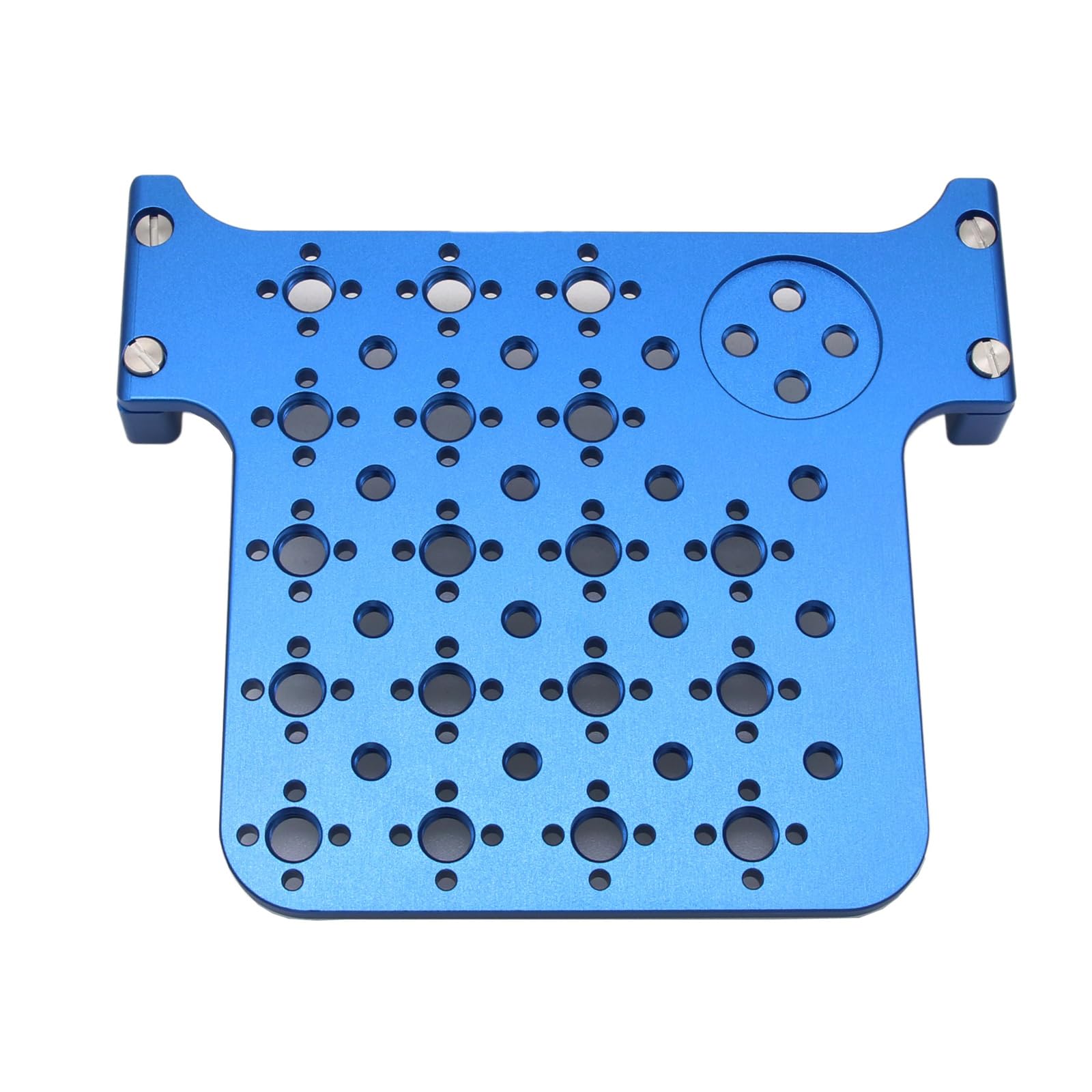 HangTon Alexa Mini LF Cheese Plate, Camera Side Extension Mounting for ARRI Rig with M6 3/8"-16 1/4"-20 Thread (Blue)