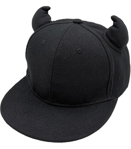 BABYMONSTER HORN BALLCAP ボールキャップ　ブラック　黒 Amazon.com: NUEAYMS Y2k Teens Cute Baseball Cap with Devil Horn