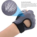 flintronic Gym Gloves Breathable Training Gloves with Silicone Pad view 6
