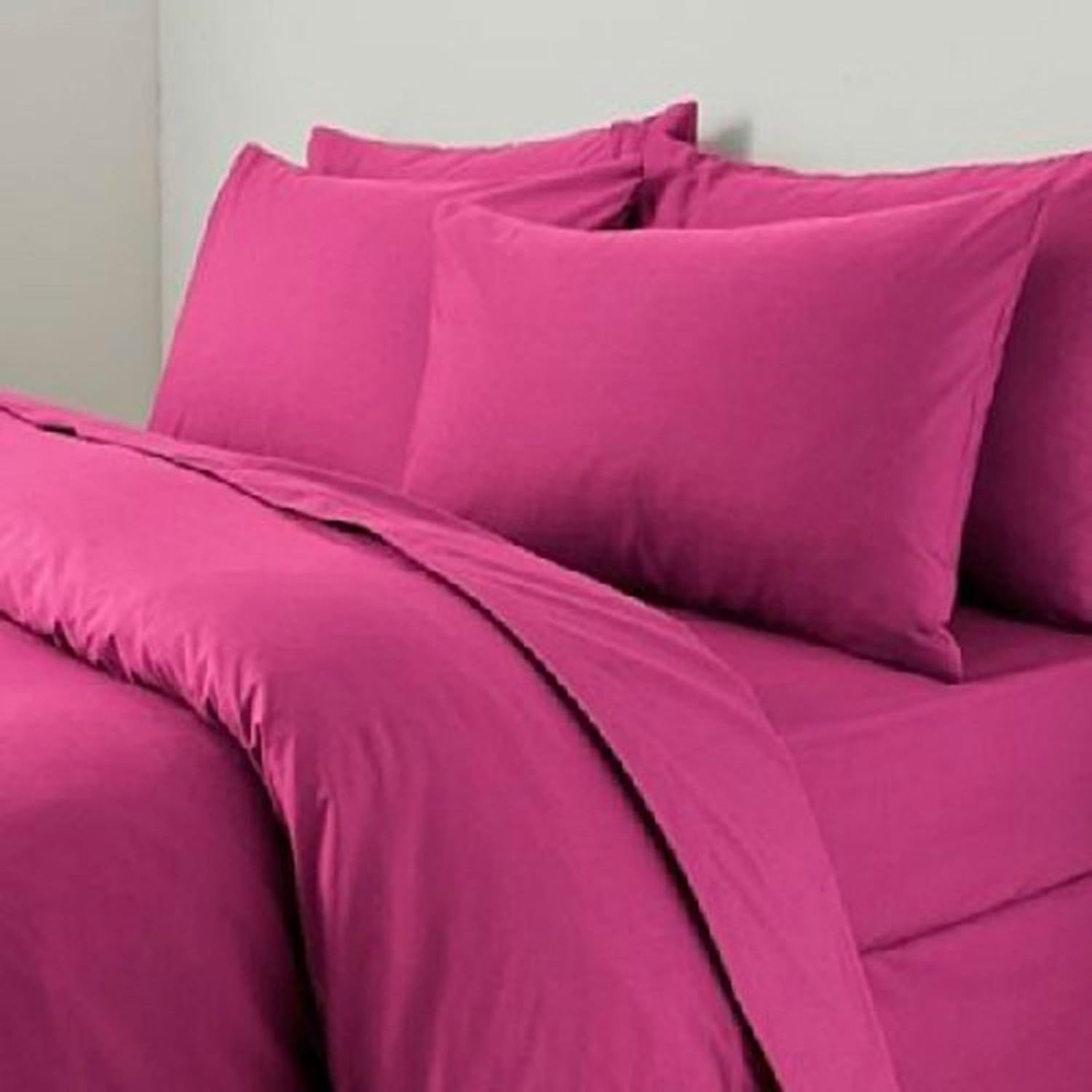 Starhomeware Plain Duvet Cover Set with Pillow Case Quilt Cover Bed Set
