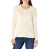 Amazon Essentials Women's Lightweight Crewneck Cardigan Sweater (Available in Plus Size)
