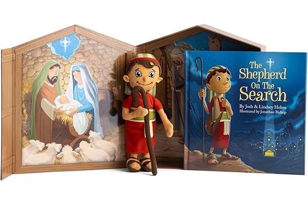 The Shepherd on the Search: Finding Christ in Christmas - Advent Activity Set with Nativity Keepsake Box