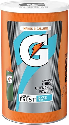 Gatorade Thirst Quencher polvo, Frost Glacier Freeze, 76.5 oz — Bebidas deportivas