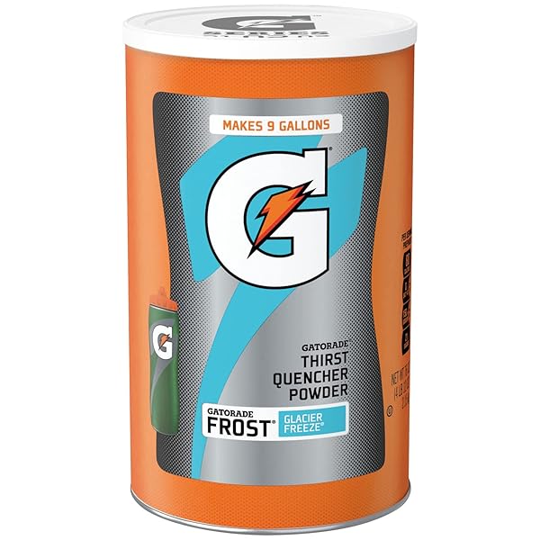 GATORADE THIRST QUENCHER POWDER, FROST GLACIER FREEZE, 76.5 OUNCE, PACK OF 1