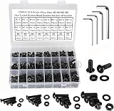 FandWay 720Pcs Bolts Nuts Set M3 M4 M5 M6 Button Head Screws 10.9 ISO 7380 view 8