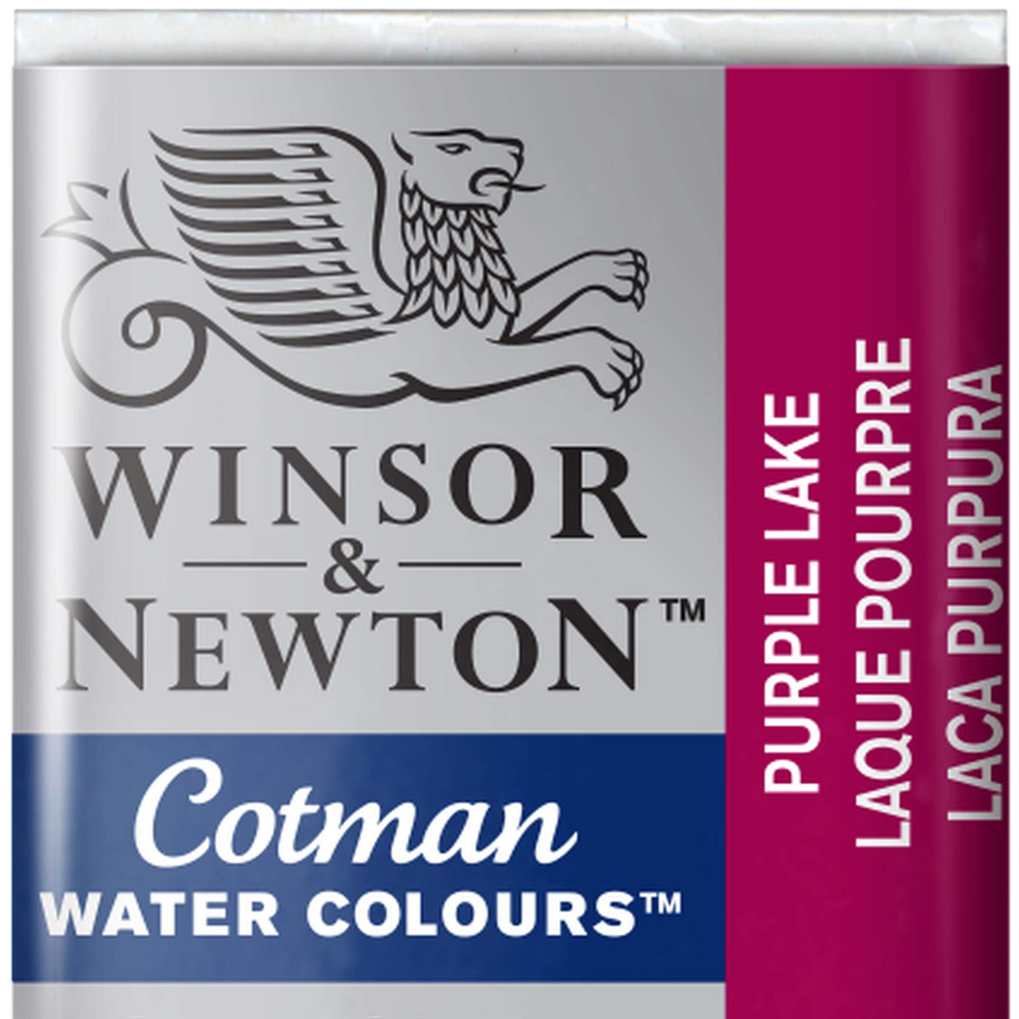Winsor and Newton Cotman Half Pan Purple Lake