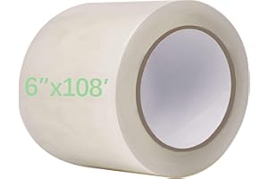 vensovo Greenhouse Covering Plastic Repair Tape - Heavy Duty 6″x108′ Garden Green House Sheeting, Plastic Polyethylene Film Repair Tape