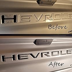 Tailgate Insert Letters Compatible with Chevy