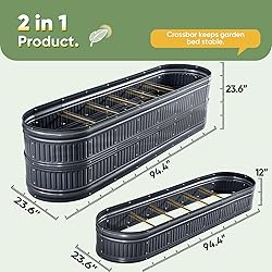 KING BIRD Raised Garden Bed Kit 2025 Upgraded
