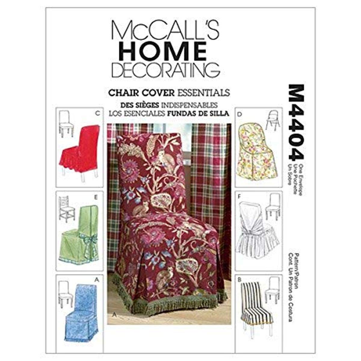 Chair Cover Essentials, M4404, One Size Only