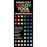 Ultimate 3-in-1 Color Tool, Updated 3rd Edition: - 24 Color Cards with Numbered Swatches - 5 Color Plans for each Color - 2 Value Finders Red &amp; Green ... CMYK, RGB &amp; HEX Formula (Reference Guide)