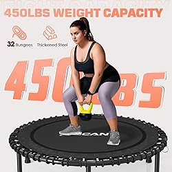 BCAN 40" Adult Fitness Trampoline with Durable