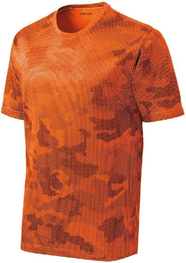 orange athletic shirt
