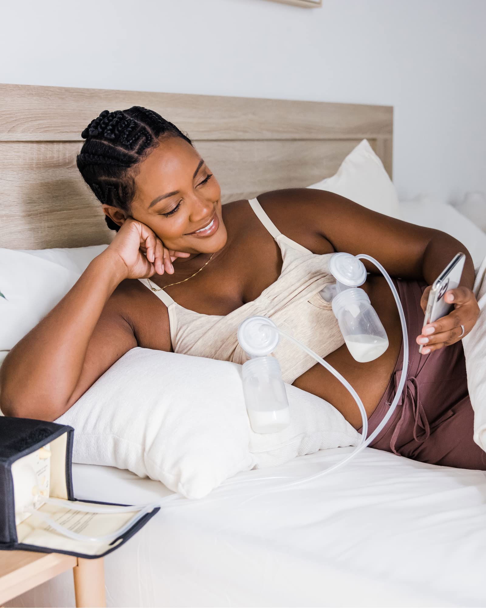 Kindred Bravely Sublime Wireless Comfort Sleep Pumping Bra | Seamless Hands-Free Pumping & Nursing Bra