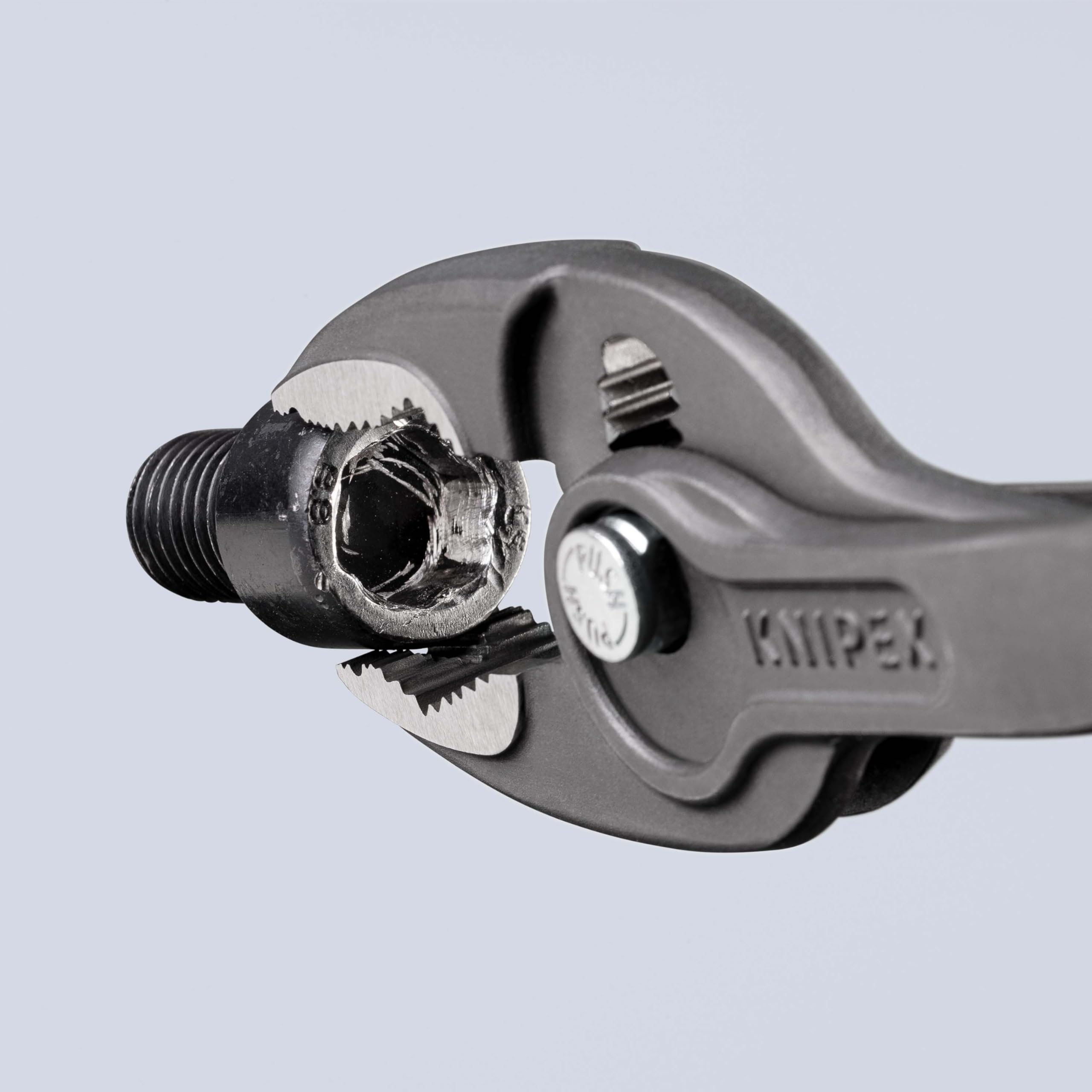 KNIPEX TwinGrip Front- und Seitengreifzange auf SB-Karte mit rutschhemmendem Kunststoff überzogen 200 mm, 82 01 200 4