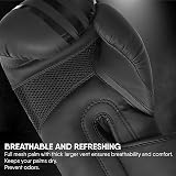 WFX Leather Boxing Gloves 10 oz Professional MMA Sparring Kickboxing Muay Thai view 4