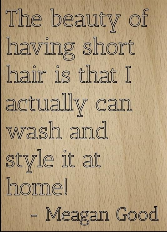 Amazon Com Mundus Souvenirs The Beauty Of Having Short Hair Is