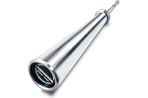 E.T.ENERGIC 7ft Olympic Barbell Bar 45LB Load 1500lbs Capacity Available, for Gym Home Exercises, Weightlifting, Powerlifting for 2" Olympic Plates