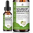 iMATCHME Soursop Graviola Liquid Drop for Cell Support & Regeneration, Immune Boost, Relax, Liver and Sleep, Soursop Bitters Liquid, Herbal Goodness, Sugar/Gluten Free, Natural Flavor, 2 Fl Oz