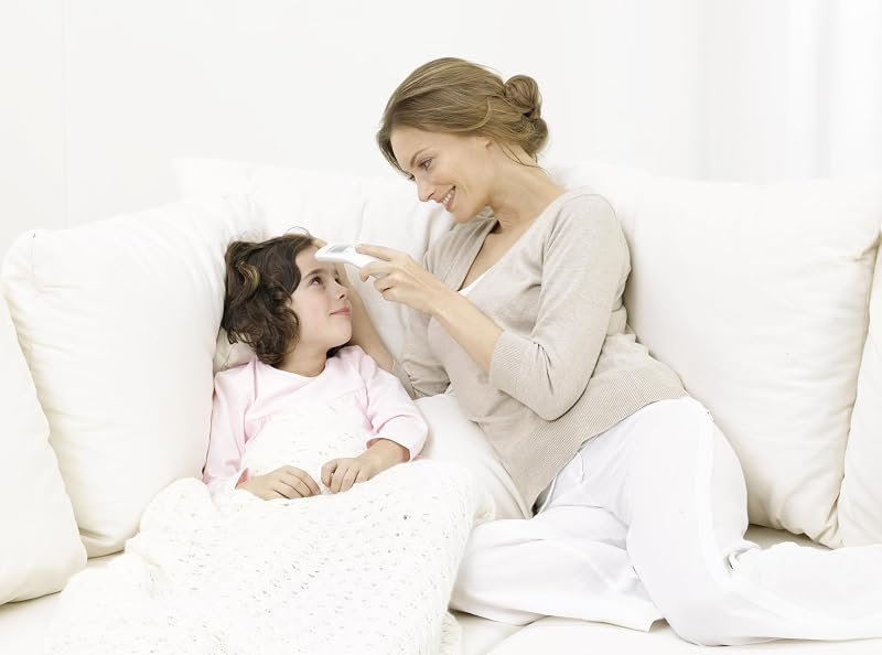 Thermomètre infrarouge numérique sans contact FT 90/thermomètre pour bébé/pour mesurer facilement sur le front pour adultes et enfants/affichage numérique/avec batterie, 1 pièce (lot de 1) — photo 7 sur 8