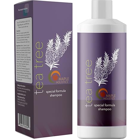 Buy Pure Tea Tree Oil Shampoo For Dandruff Jojoba Rosemary Argan