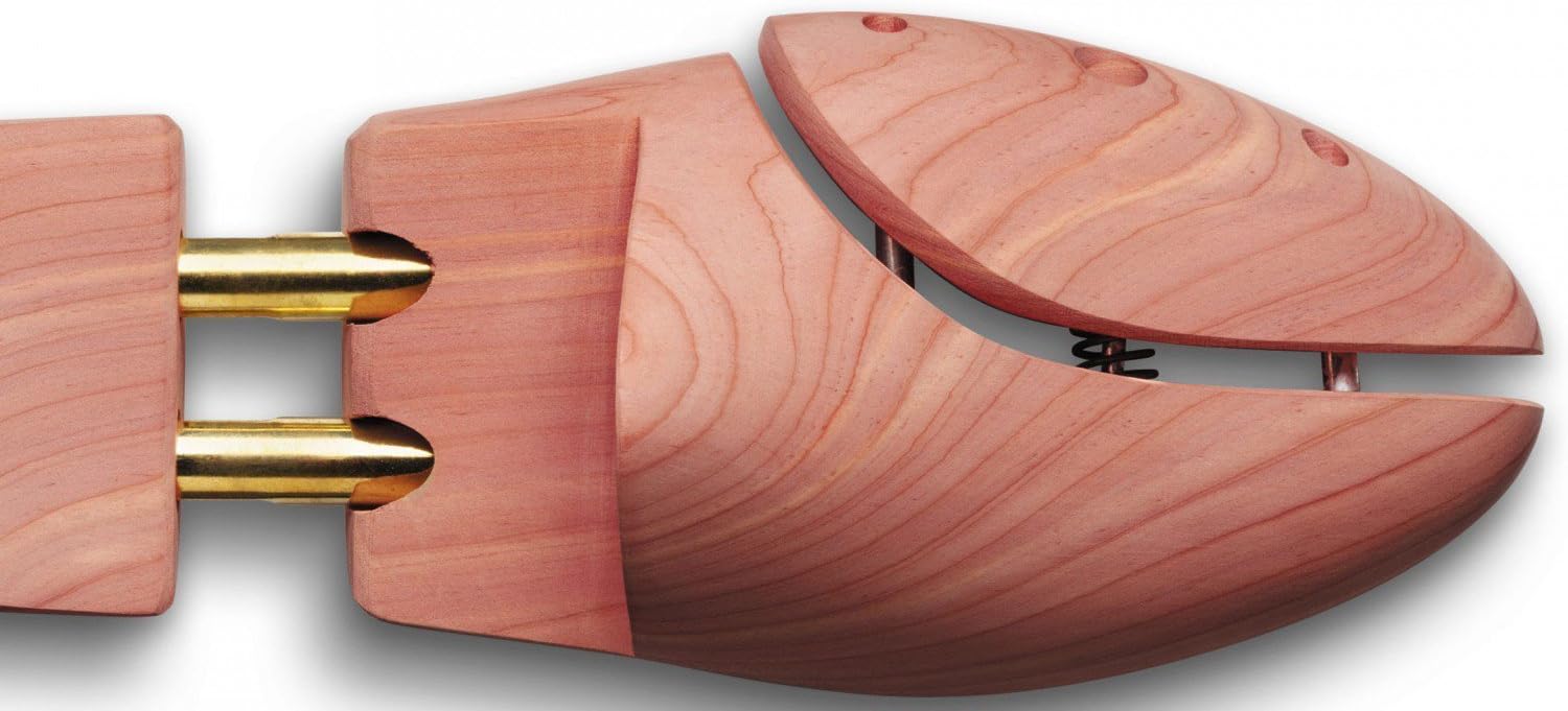 logei® 1 Pair of High Quality Shoe Stretcher Shoe Stretcher Made of Cedar Wood (35-36), Reddish Brown - Image 5