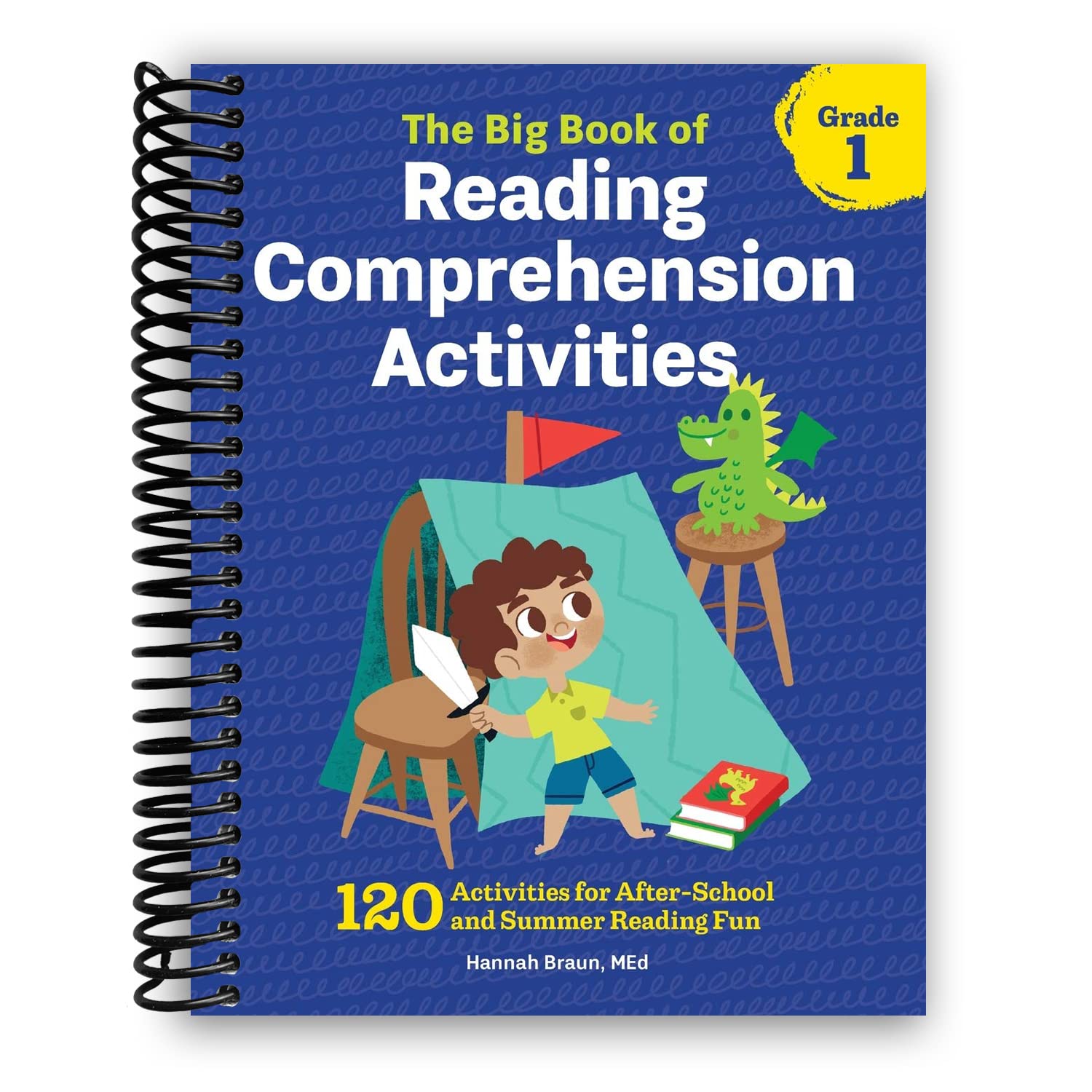 the big book of reading comprehension activities grade 1 120 activities for after school and summer reading fun hannah braun m ed amazon com books